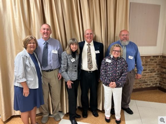 L-R Carol and Robert Ward, Jackie and Christopher Midolo, Mary and Robert Koscielniak  